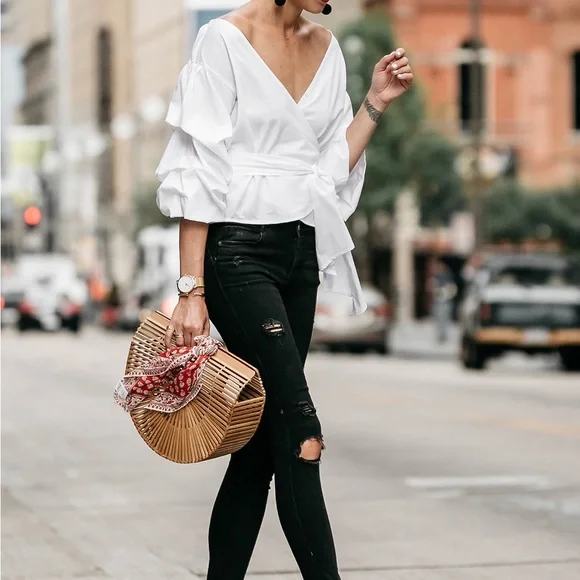 cult gaia Bags Cult Gaia Ark Tote Bag Poshmark - Main Image